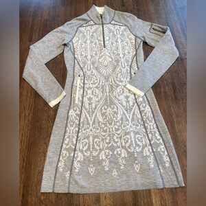 Title Nine Gray and White Wool Dress - Size S